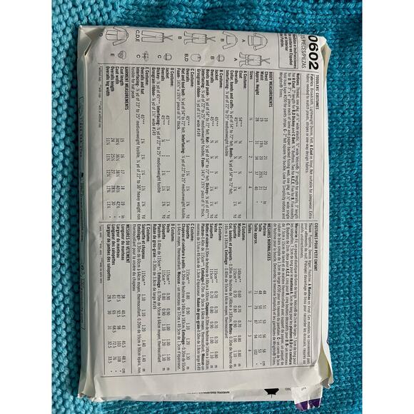 Simplicity 0602 costume toddler firefighter police uncle sam size 1 2 3 4 - Picture 3 of 5